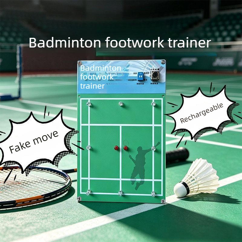 Badminton Materi - Rechargeable Badminton Step Trainer Lightweight Badminton