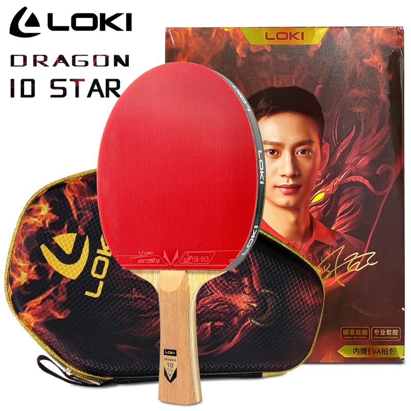 LOKI DRAGON 10 STAR Table Tenn - đánh giá và giá Badminton Racket Carbon