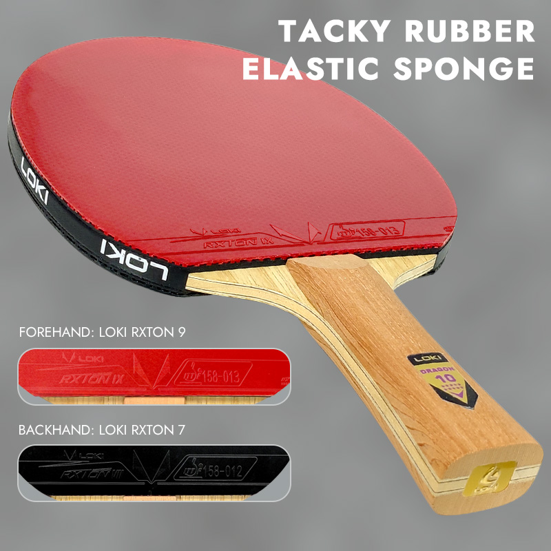 LOKI DRAGON 10 STAR Table Tenn - đánh giá và giá Badminton Racket Carbon