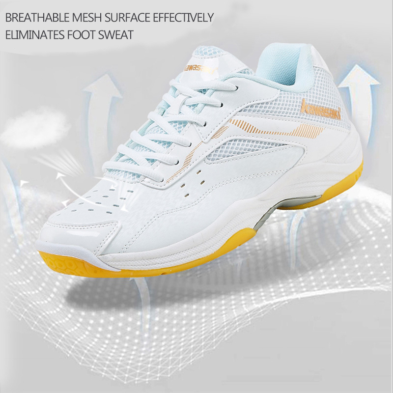 Kawasaki Nam Giày Cầu Lông Chu - đánh giá và giá Badminton Shoes Men