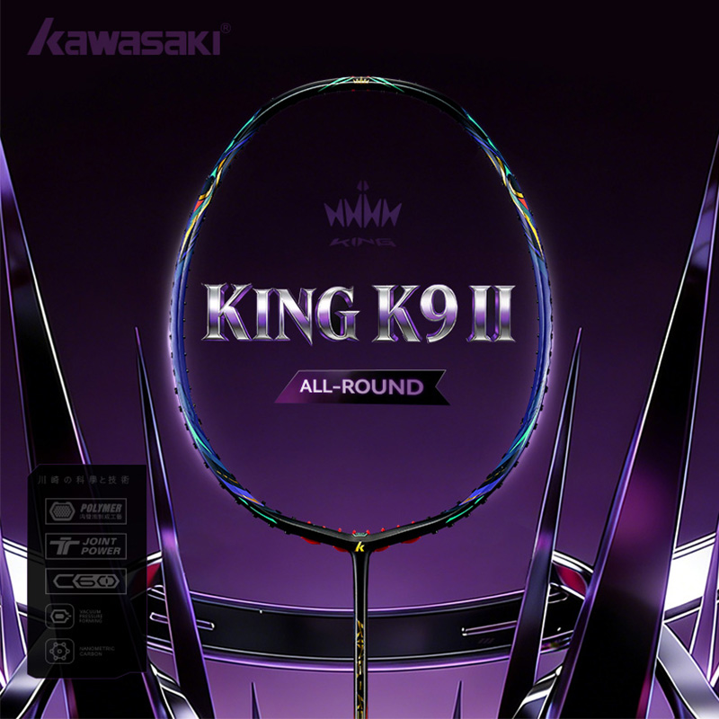 Kawasaki KING K9 4U Badminton  - đánh giá và giá Badminton Racket Carbon