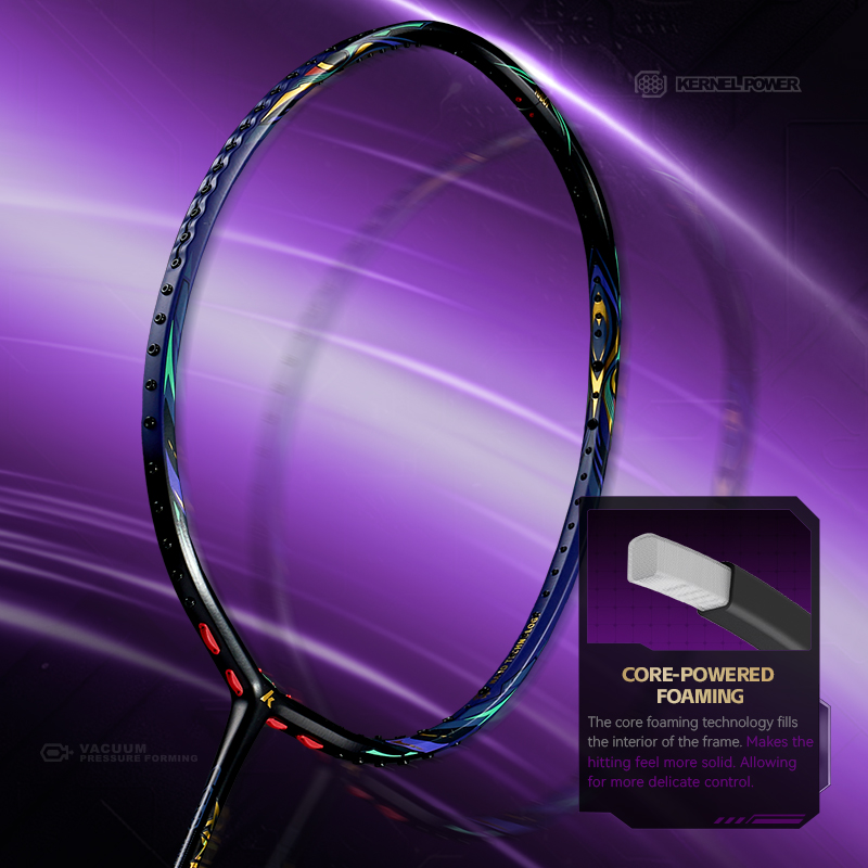 Kawasaki KING K9 4U Badminton  - đánh giá và giá Badminton Racket Carbon