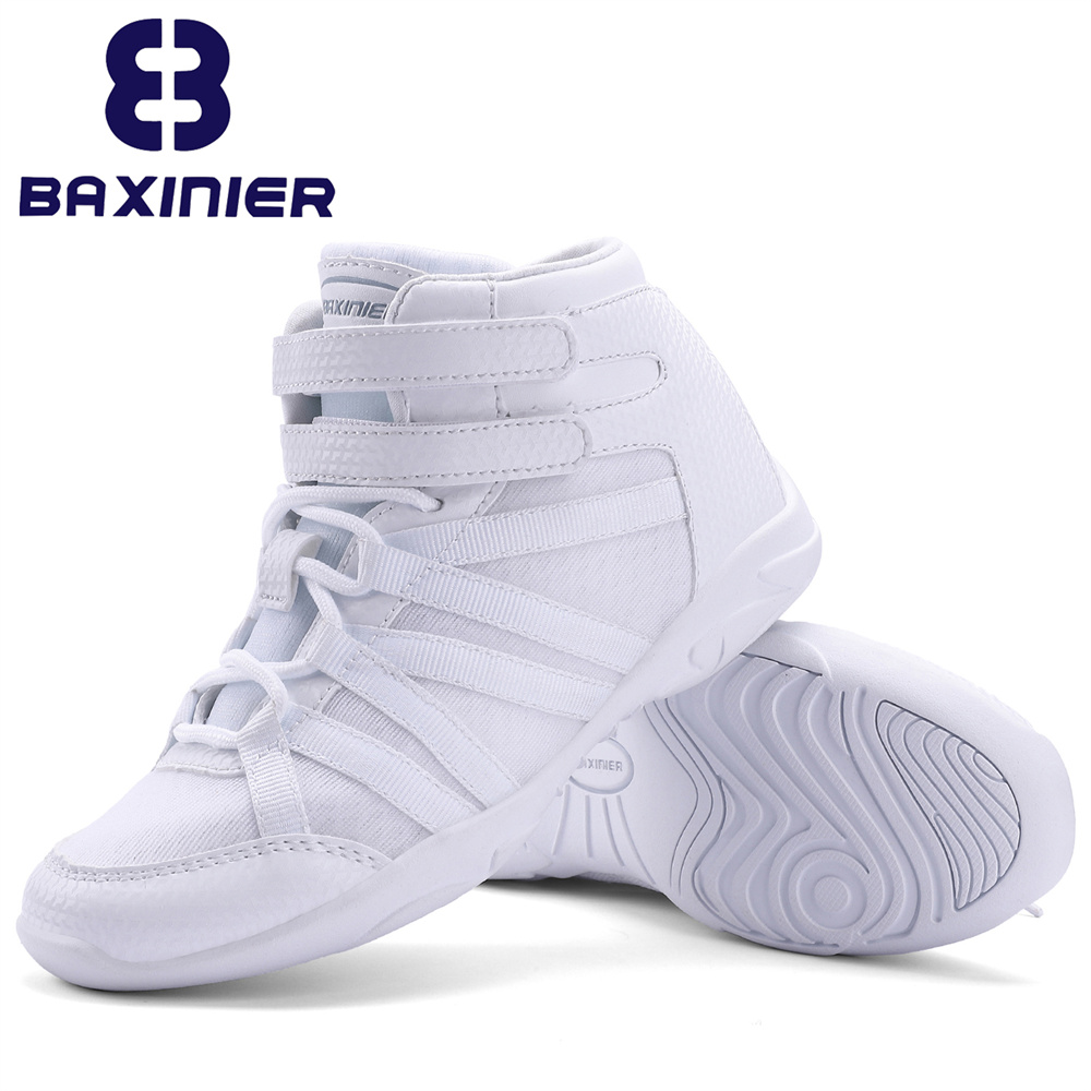 BAXINIER Girls White High Top  - đánh giá và giá Badminton Shoes