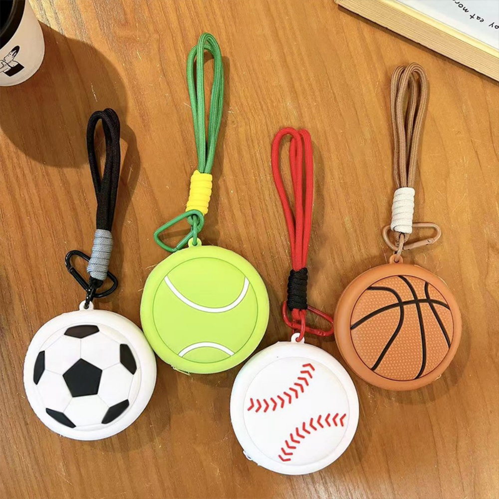 Silicone Sports Ball Coin Purs - đánh giá và giá Badminton Bag