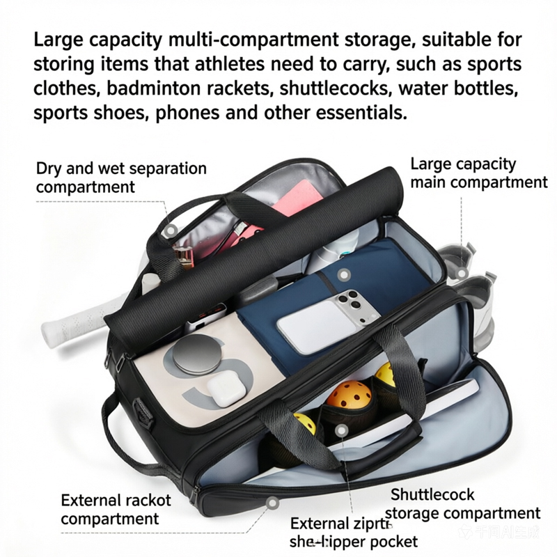 Professional Pickleball Racque - đánh giá và giá Badminton Bag