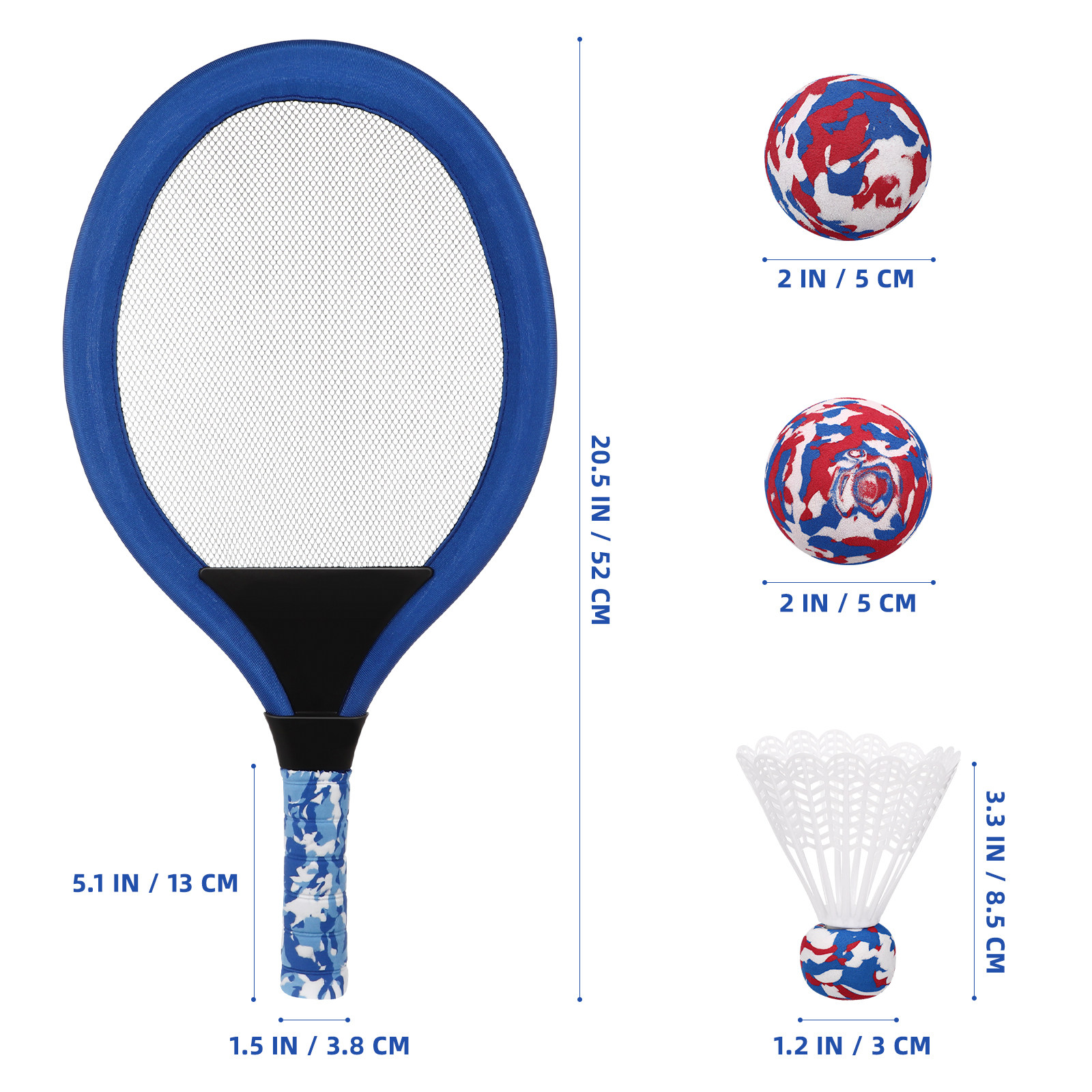 1Pair Childrens Tennis Badmint - đánh giá và giá Badminton Materi