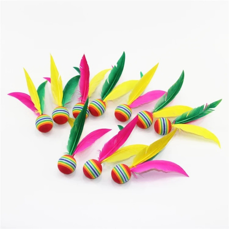 Jazzminton Outdoor Badminton B - đánh giá và giá Feather Shuttlecock