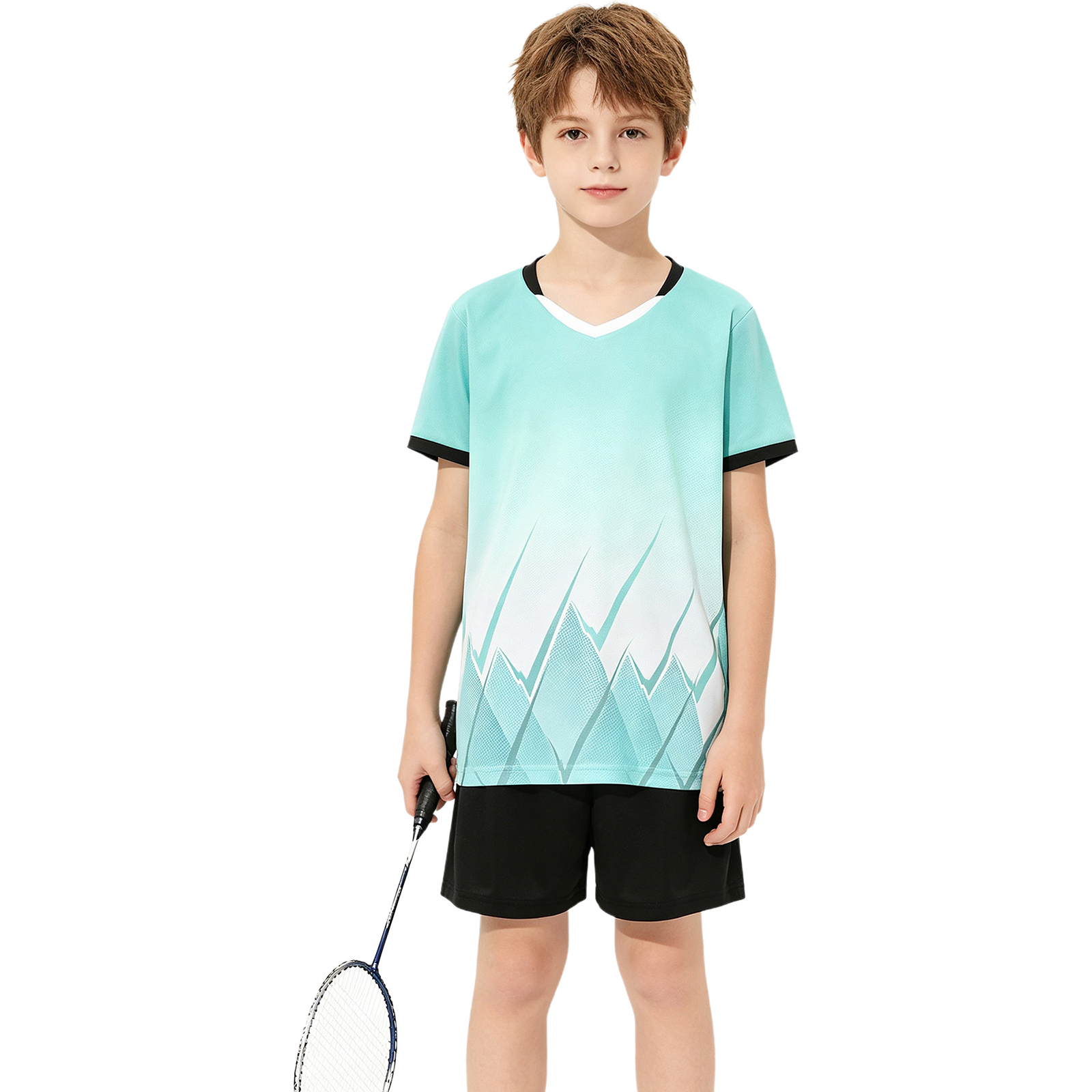 Unisex Kids Quick-dry Badminto - đánh giá và giá Badminton Jersey