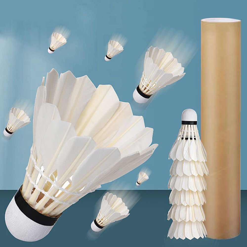 New White Goose Feather Badmin - đánh giá và giá Feather Shuttlecock