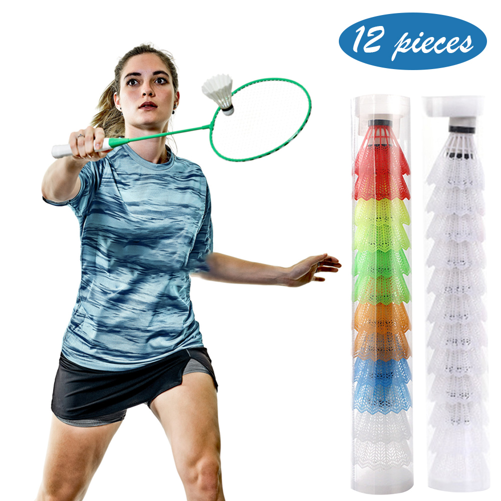 12pcs Plastic Badminton for Hi - đánh giá và giá Feather Shuttlecock