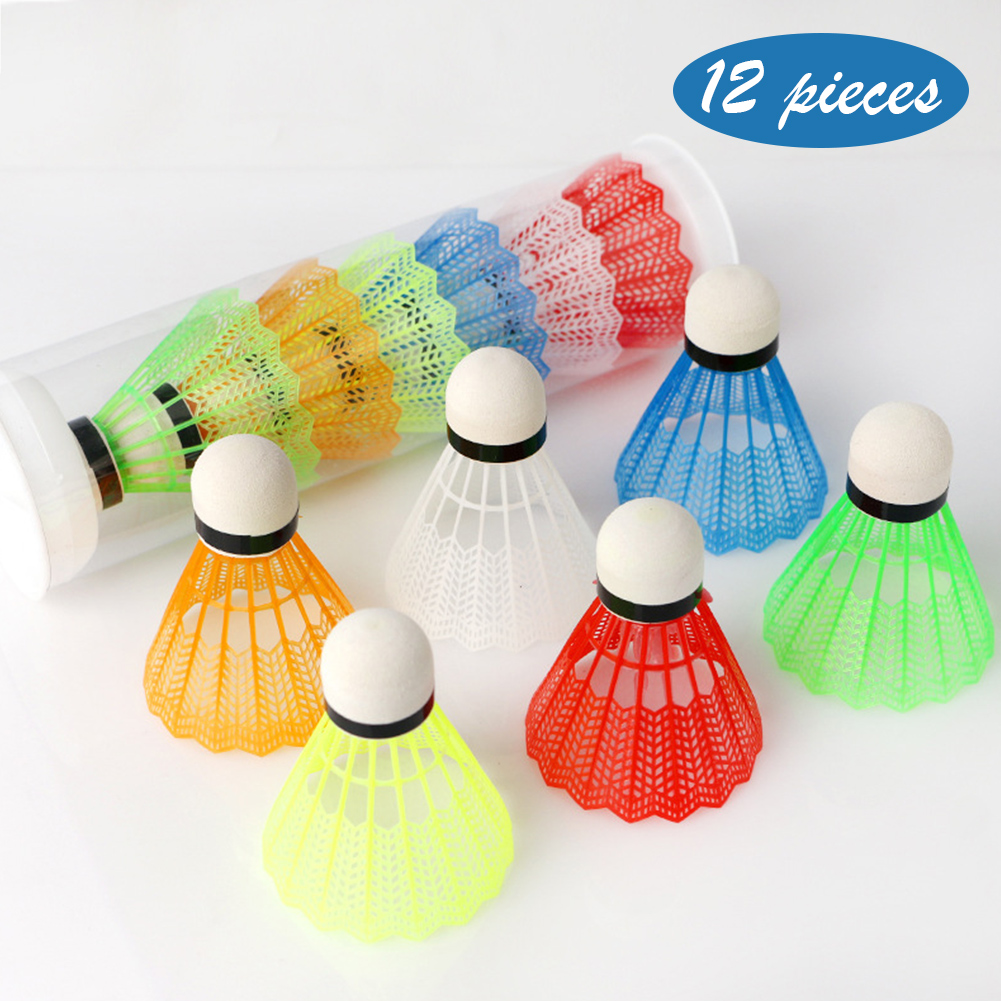 12pcs Plastic Badminton for Hi - đánh giá và giá Feather Shuttlecock